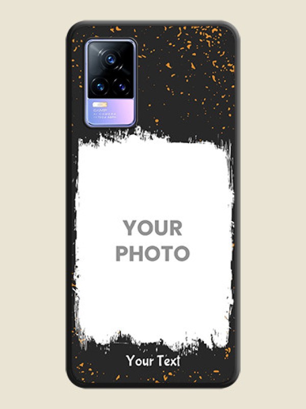 Custom Spray Free Design on Photo on Space Black Soft Matte Phone Cover - Vivo Y73 - alternate view