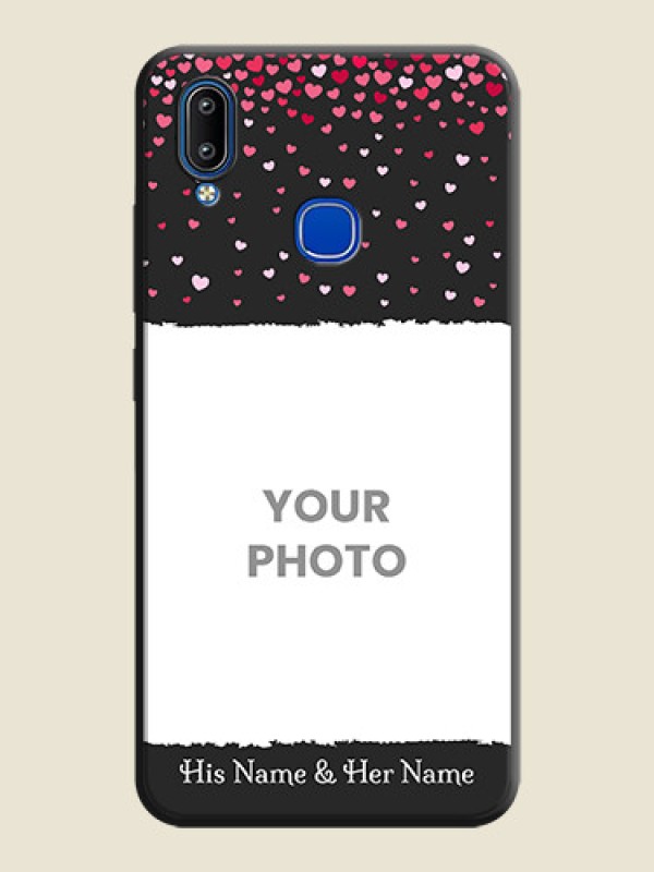 Custom Fall in Love with Your Partner  - Photo on Space Black Soft Matte Phone Cover - Vivo Y93 - alternate view