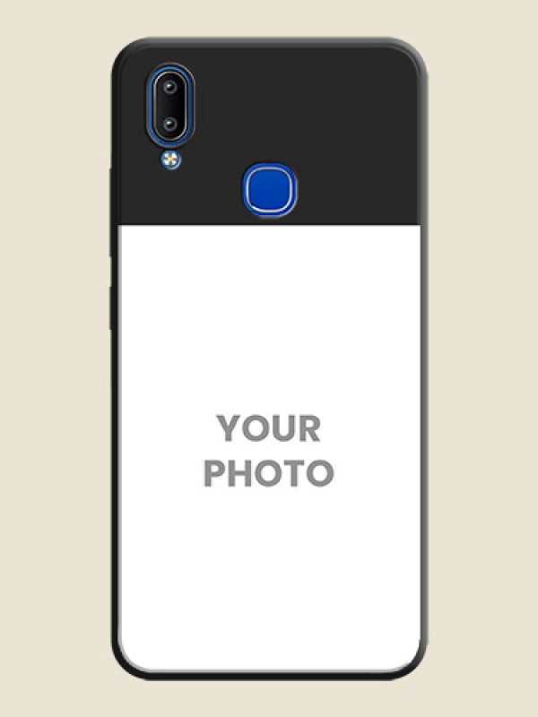 Custom Image Upload With Space Black Color On Custom Soft Matte Mobile Back Cover - Vivo Y93 - alternate view