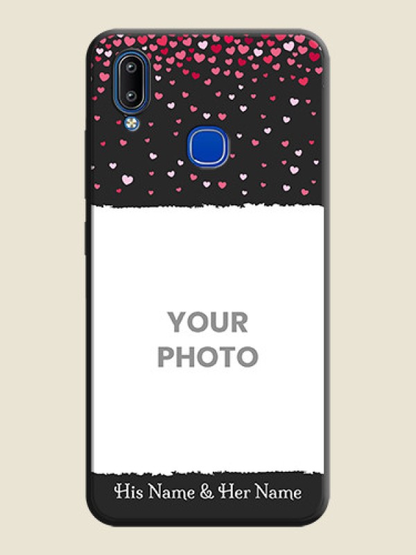 Custom Fall in Love with Your Partner  - Photo on Space Black Soft Matte Phone Cover - Vivo Y95 - alternate view
