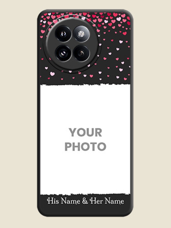 Custom Fall in Love with Your Partner on Photo On Space Black Custom Soft Matte Mobile Back Cover - Xiaomi 14 Civi - alternate view