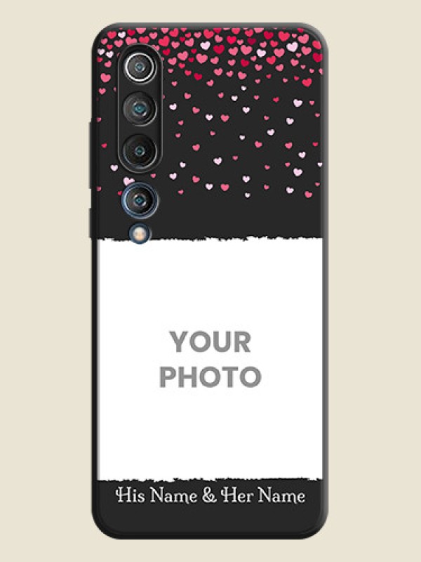Custom Fall in Love with Your Partner  - Photo on Space Black Soft Matte Phone Cover - Mi 10 5G - alternate view