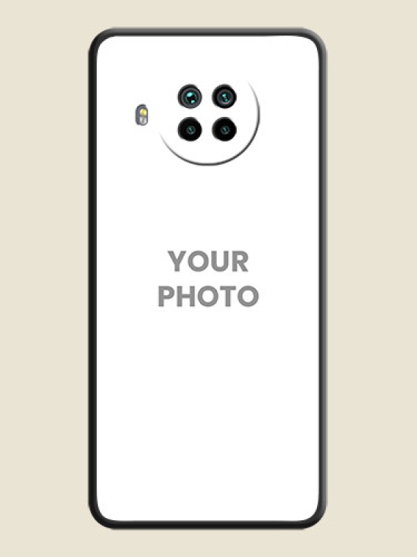 Custom Full Single Pic Upload On Space Black Personalized Soft Matte Phone Covers -Xiaomi Mi 10I 5G - alternate view