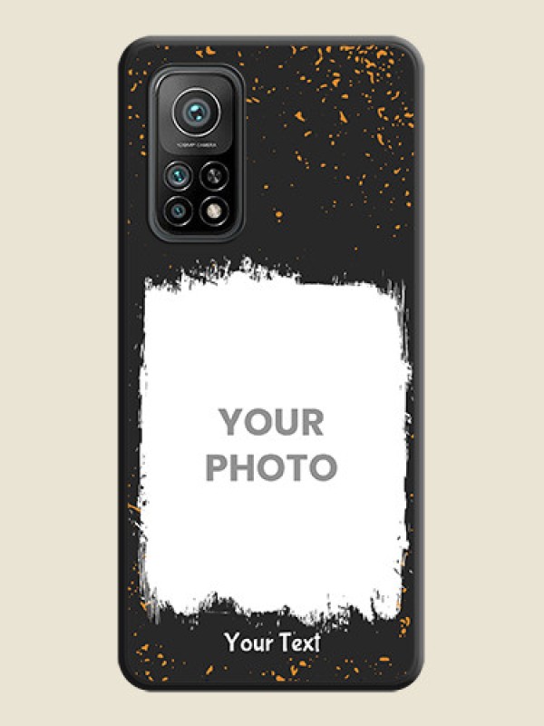 Custom Spray Free Design on Photo on Space Black Soft Matte Phone Cover - Mi 10T Pro - alternate view
