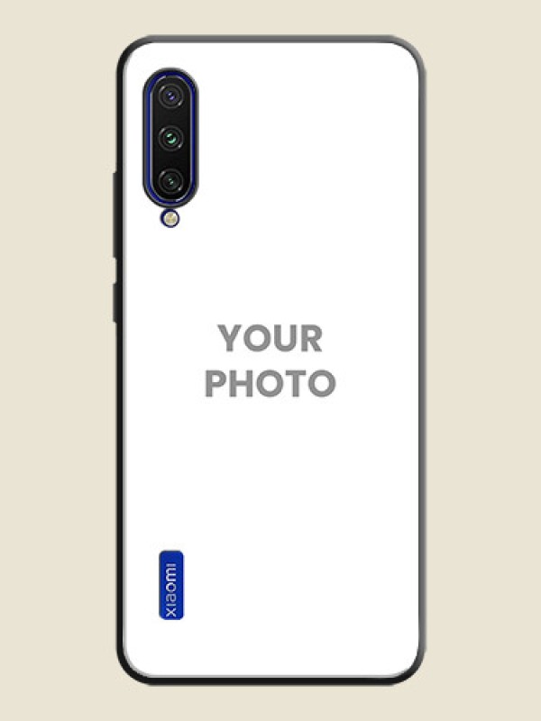 Custom Full Single Pic Upload On Space Black Personalized Soft Matte Phone Covers -Xiaomi Mi A3 - alternate view