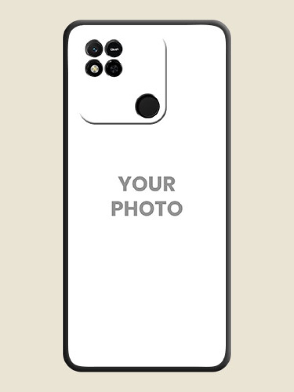 Custom Full Single Pic Upload On Space Black Personalized Soft Matte Phone Covers -Xiaomi Redmi 10A Sport - alternate view