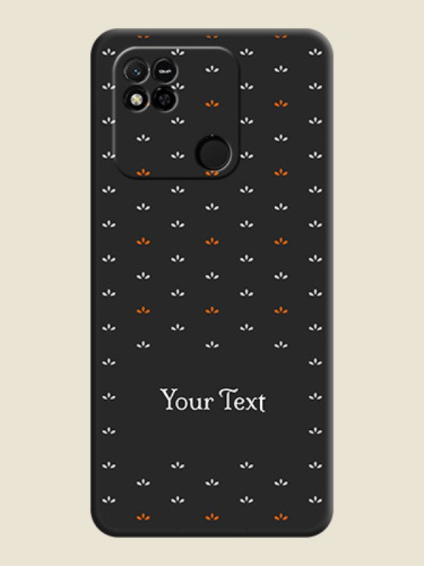 Custom Simple Pattern With Custom Text On Space Black Personalized Soft Matte Phone Covers -Xiaomi Redmi 10A Sport - alternate view