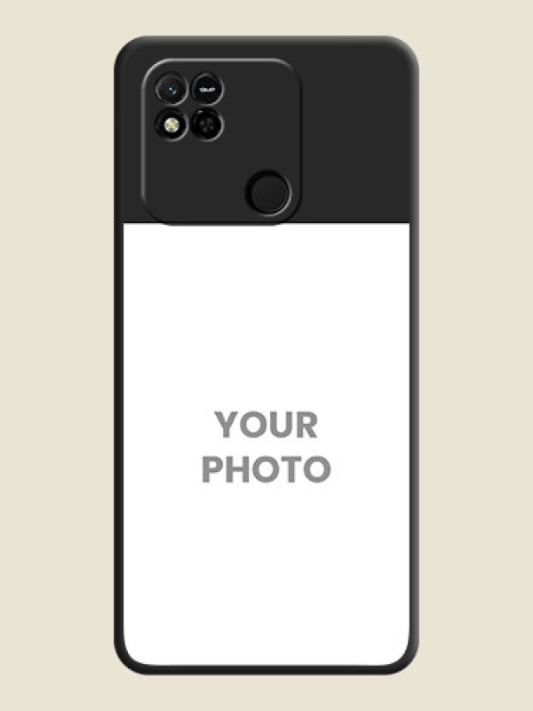 Custom Image Upload With Space Black Color On Custom Soft Matte Mobile Back Cover - Xiaomi Redmi 10A Sport - alternate view