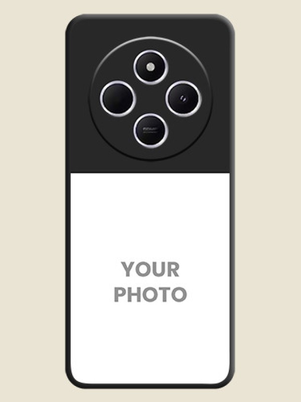 Custom Image Upload With Space Black Color On Custom Soft Matte Mobile Back Cover - Xiaomi Redmi 14C 5G - alternate view