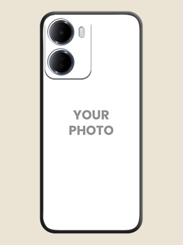 Custom Full Single Pic Upload On Space Black Custom Soft Matte Mobile Back Cover - Xiaomi Redmi 15A 5G - alternate view