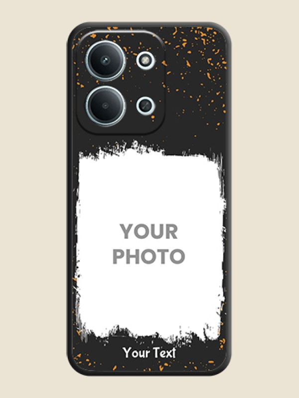 Custom Spray Free Design on Photo On Space Black Custom Soft Matte Mobile Back Cover - Xiaomi Redmi 15C 5G - alternate view