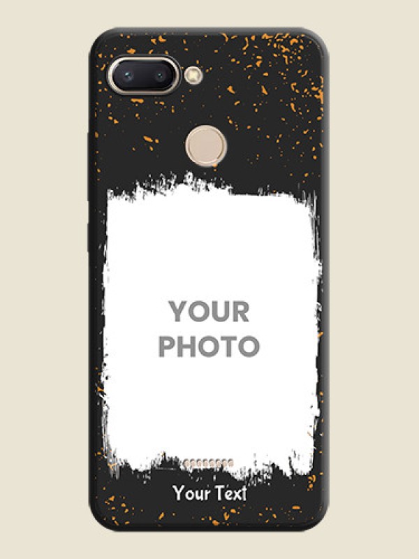 Custom Spray Free Design - Photo on Space Black Soft Matte Phone Cover - Redmi 6 - alternate view