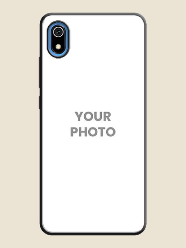 Custom Full Single Pic Upload On Space Black Personalized Soft Matte Phone Covers -Xiaomi Redmi 7A - alternate view