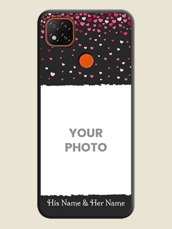 Custom Fall in Love with Your Partner  on Photo on Space Black Soft Matte Phone Cover - Redmi 9 Activ - alternate view