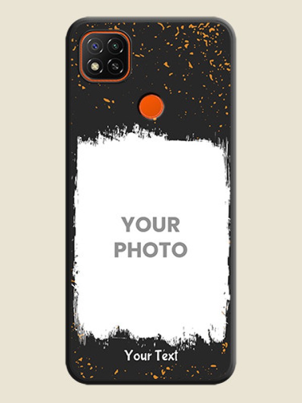 Custom Spray Free Design on Photo on Space Black Soft Matte Phone Cover - Redmi 9 Activ - alternate view