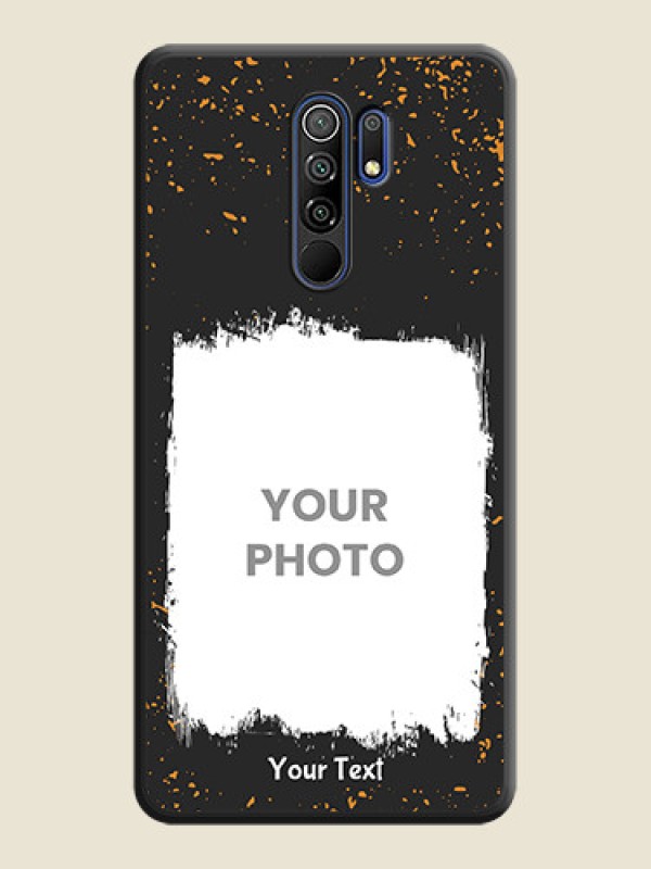 Custom Spray Free Design on Photo on Space Black Soft Matte Phone Cover - Redmi 9 Prime - alternate view