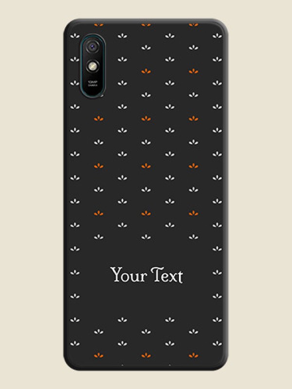 Custom Simple Pattern With Custom Text On Space Black Personalized Soft Matte Phone Covers -Xiaomi Redmi 9I Sport - alternate view