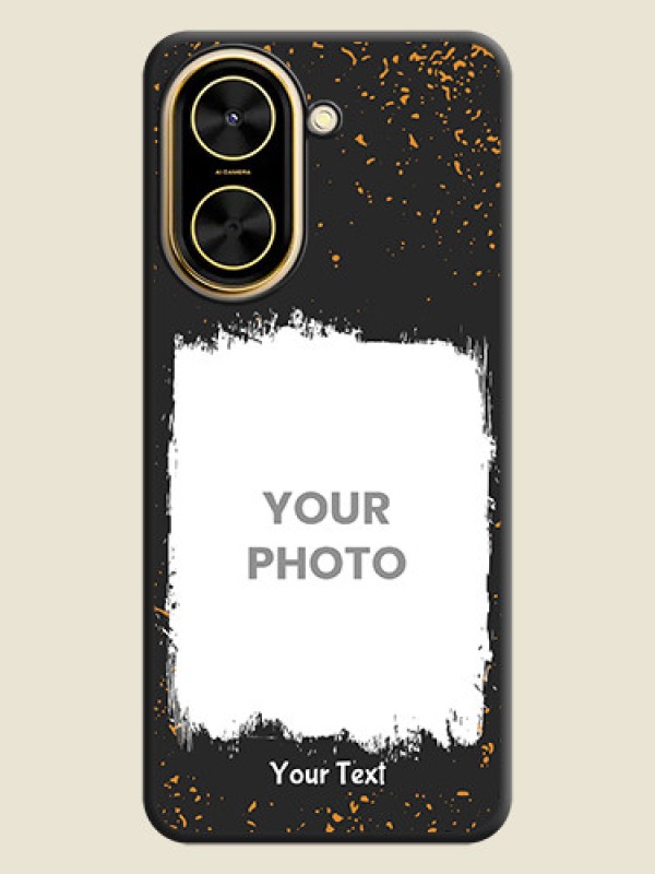 Custom Spray Free Design on Photo On Space Black Custom Soft Matte Mobile Back Cover - Xiaomi Redmi A5 - alternate view