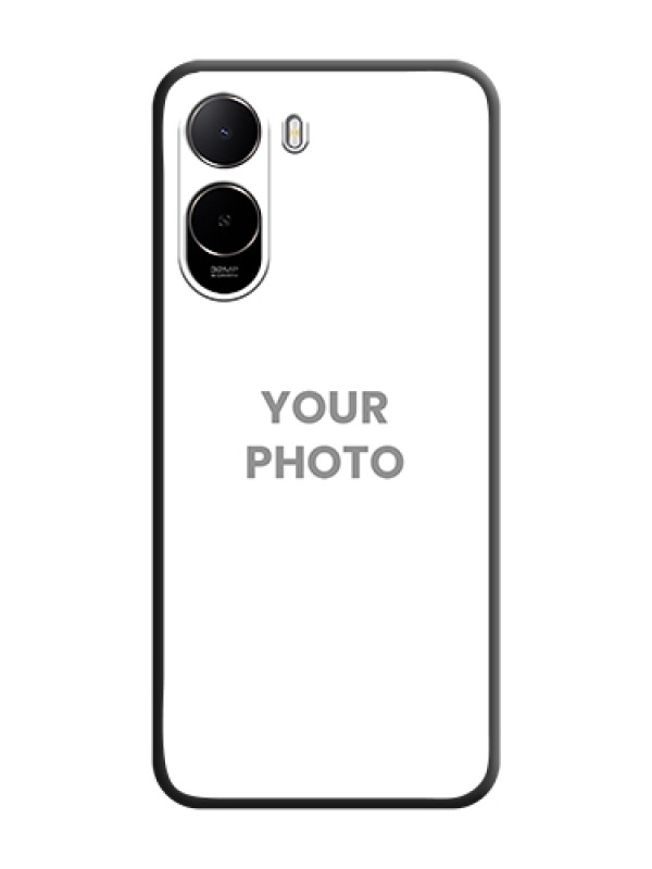 Custom Full Single Pic Upload On Space Black Custom Soft Matte Mobile Back Cover - Xiaomi Redmi A7 Pro 4G - alternate view