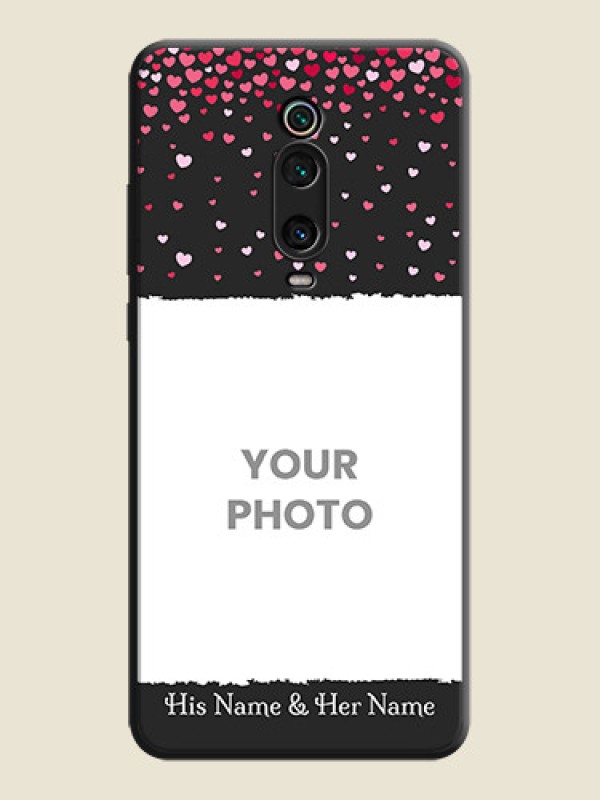 Custom Fall in Love with Your Partner  - Photo on Space Black Soft Matte Phone Cover - Redmi K20 Pro - alternate view