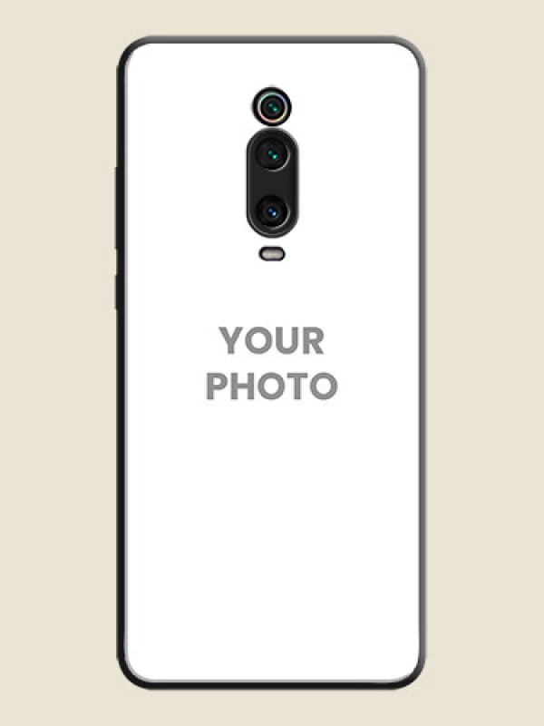 Custom Full Single Pic Upload On Space Black Personalized Soft Matte Phone Covers -Xiaomi Redmi K20 Pro - alternate view
