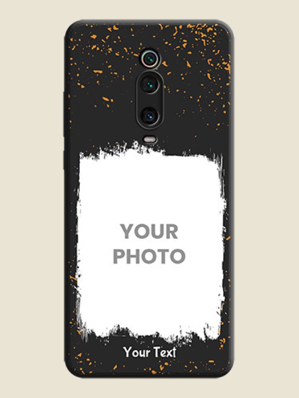 Custom Spray Free Design - Photo on Space Black Soft Matte Phone Cover - Redmi K20 - alternate view