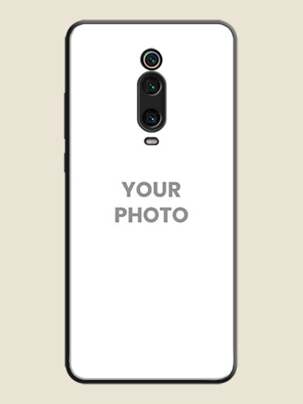 Custom Full Single Pic Upload On Space Black Personalized Soft Matte Phone Covers -Xiaomi Redmi K20 - alternate view