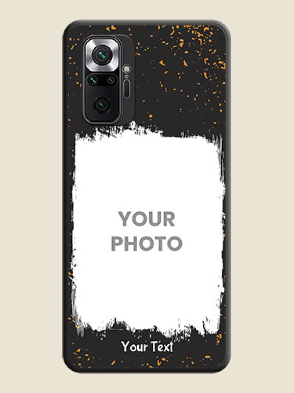 Custom Spray Free Design on Photo on Space Black Soft Matte Phone Cover - Redmi Note 10 Pro - alternate view