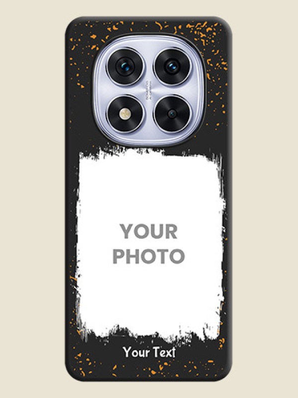 Custom Spray Free Design on Photo On Space Black Custom Soft Matte Mobile Back Cover - Redmi Note 14 Pro 5G - alternate view