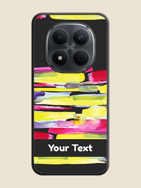 Custom Brush Coloured On Space Black Custom Soft Matte Mobile Back Cover - Xiaomi Redmi Note 15 Pro 5G - alternate view