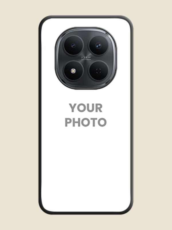 Custom Full Single Pic Upload On Space Black Custom Soft Matte Mobile Back Cover - Xiaomi Redmi Note 15 Pro 5G - alternate view