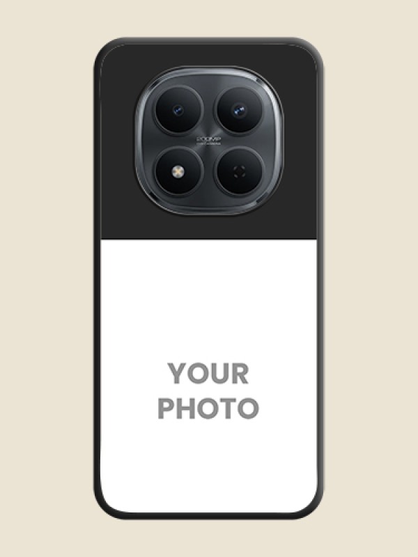 Custom Image Upload With Space Black Color On Custom Soft Matte Mobile Back Cover - Xiaomi Redmi Note 15 Pro 5G - alternate view