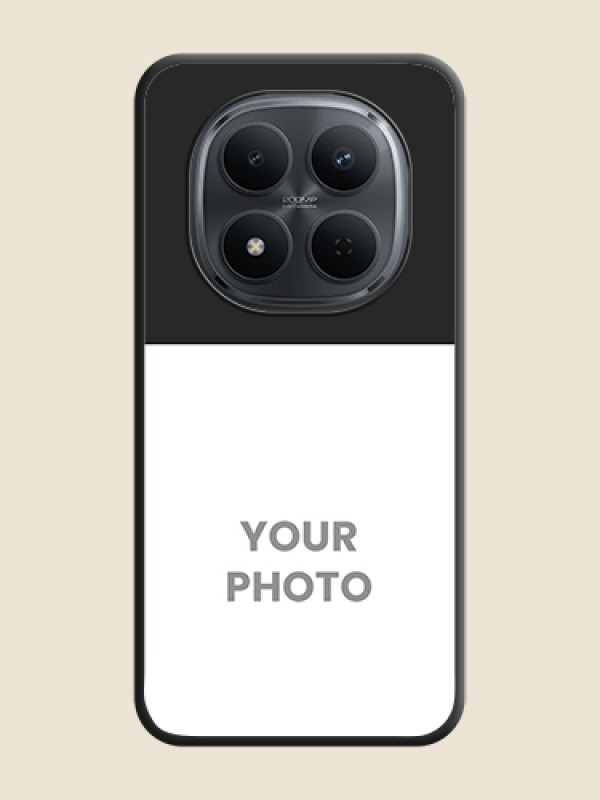 Custom Image Upload With Space Black Color On Custom Soft Matte Mobile Back Cover - Xiaomi Redmi Note 15 Pro Plus 5G - alternate view