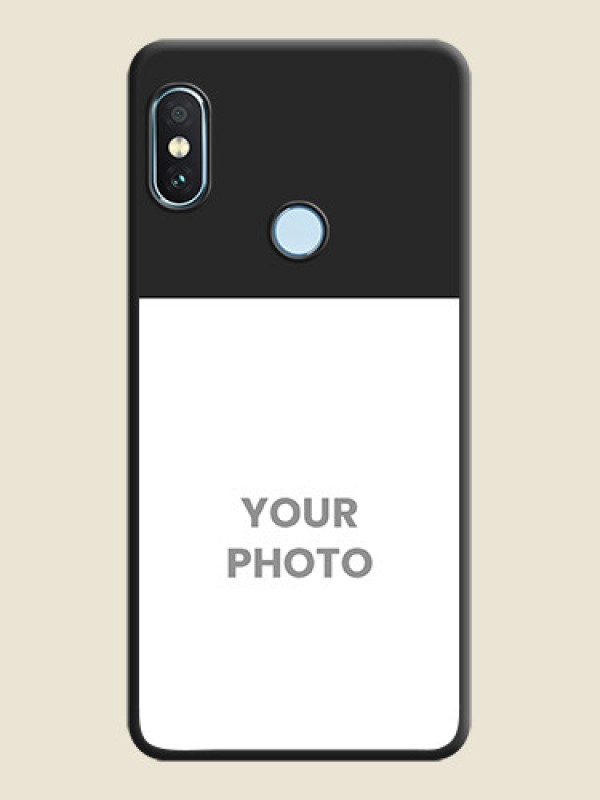 Custom Image Upload With Space Black Color On Custom Soft Matte Mobile Back Cover - Xiaomi Redmi Note 5 Pro - alternate view