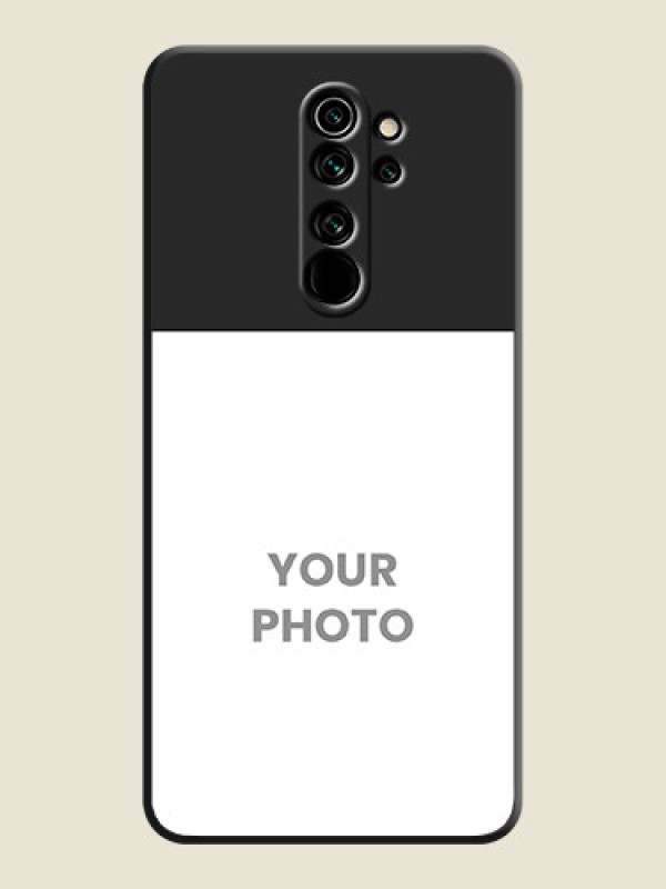 Custom Image Upload With Space Black Color On Custom Soft Matte Mobile Back Cover - Xiaomi Redmi Note 8 Pro - alternate view