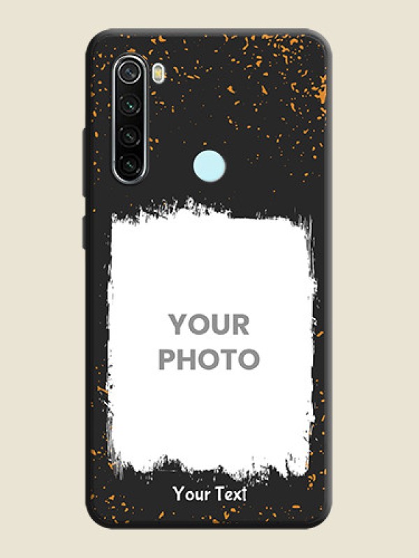 Custom Spray Free Design - Photo on Space Black Soft Matte Phone Cover - Redmi Note 8 - alternate view