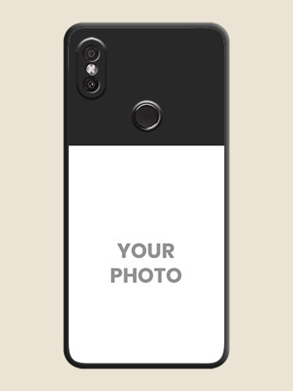 Custom Image Upload With Space Black Color On Custom Soft Matte Mobile Back Cover - Xiaomi Redmi Y2 - alternate view