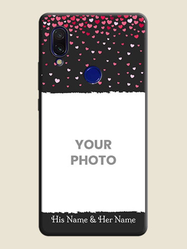 Custom Fall in Love with Your Partner  - Photo on Space Black Soft Matte Phone Cover - Redmi Y3 - alternate view