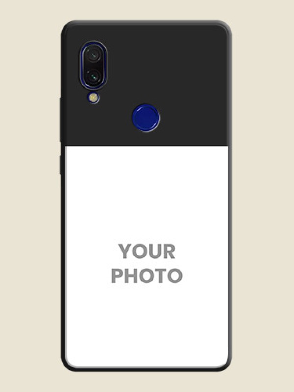 Custom Image Upload With Space Black Color On Custom Soft Matte Mobile Back Cover - Xiaomi Redmi Y3 - alternate view