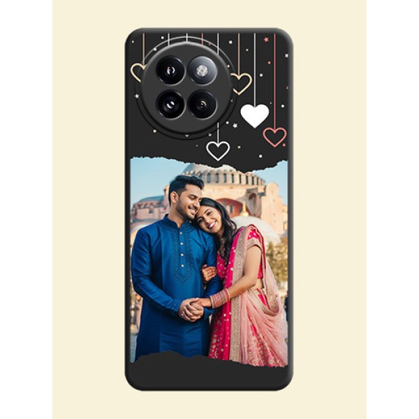 Love Hangings with Splash Wave Picture On Space Black Custom Soft Matte Mobile Back Cover - Xiaomi 14 Civi Love Hangings with Splash Wave Picture On Space Black Custom Soft Matte Mobile Back Cover - Xiaomi 14 Civi
