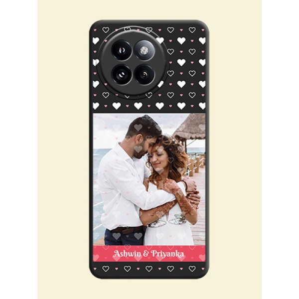 White Color Love Symbols with Text Design on Photo On Space Black Custom Soft Matte Mobile Back Cover - Xiaomi 14 Civi White Color Love Symbols with Text Design on Photo On Space Black Custom Soft Matte Mobile Back Cover - Xiaomi 14 Civi