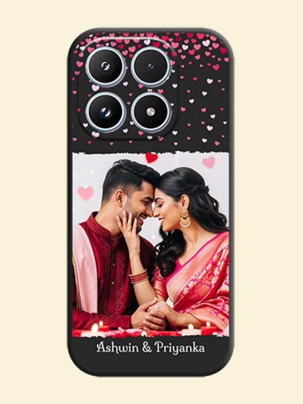 Fall in Love with Your Partner on Photo On Space Black Custom Soft Matte Mobile Back Cover - Xiaomi 17 5G