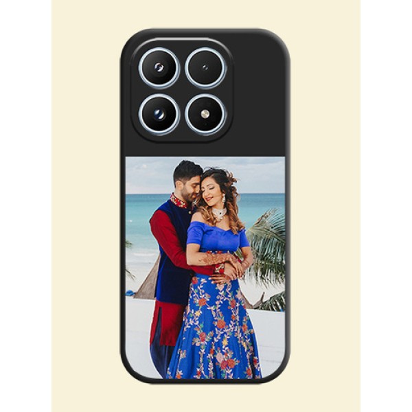 Image Upload With Space Black Color On Custom Soft Matte Mobile Back Cover - Xiaomi 17 5G Image Upload With Space Black Color On Custom Soft Matte Mobile Back Cover - Xiaomi 17 5G