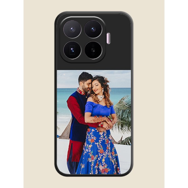 Image Upload With Space Black Color On Custom Soft Matte Mobile Back Cover - Xiaomi 17T 5G Image Upload With Space Black Color On Custom Soft Matte Mobile Back Cover - Xiaomi 17T 5G