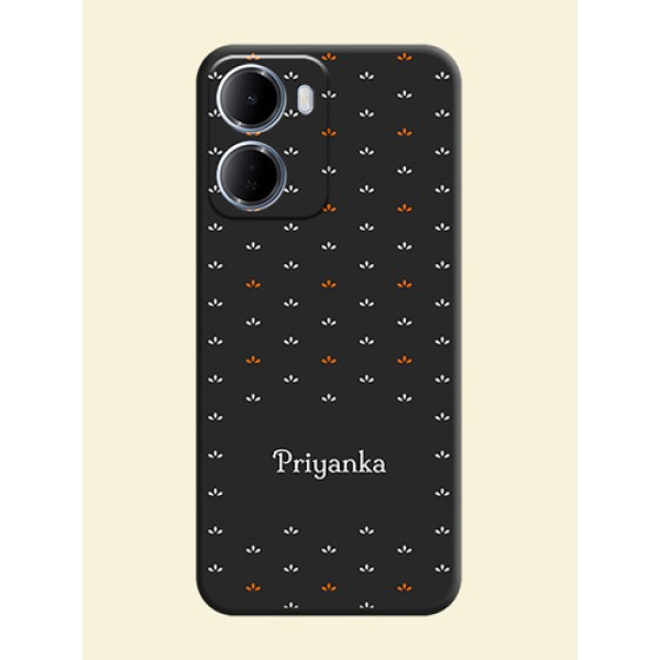 Simple Pattern With Custom Text On Space Black Custom Soft Matte Mobile Back Cover - Xiaomi Redmi 15A 5G Simple Pattern With Custom Text On Space Black Custom Soft Matte Mobile Back Cover - Xiaomi Redmi 15A 5G