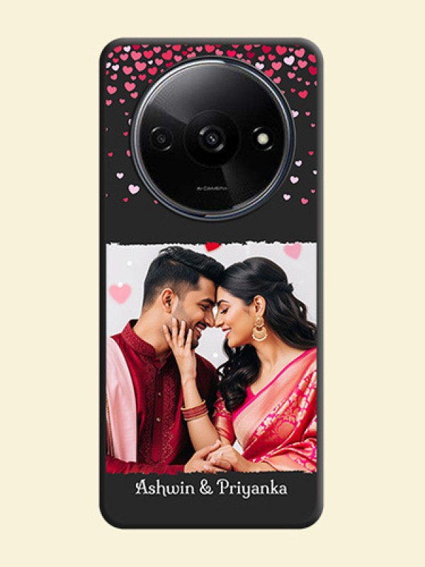 Fall in Love with Your Partner - Photo on Space Black Soft Matte Phone Cover - Redmi A3