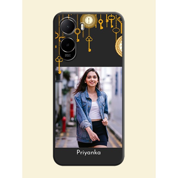 Decorative Design with Text On Space Black Custom Soft Matte Mobile Back Cover - Xiaomi Redmi A7 Pro 4G Decorative Design with Text On Space Black Custom Soft Matte Mobile Back Cover - Xiaomi Redmi A7 Pro 4G