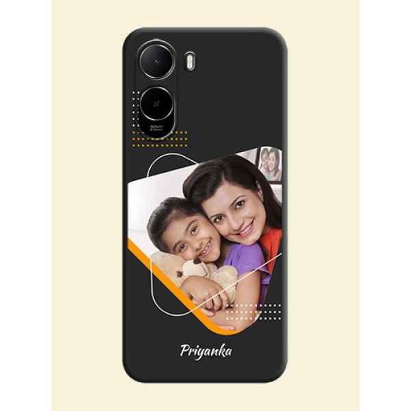 Yellow Triangle on Photo On Space Black Custom Soft Matte Mobile Back Cover - Xiaomi Redmi A7 Pro 4G Yellow Triangle on Photo On Space Black Custom Soft Matte Mobile Back Cover - Xiaomi Redmi A7 Pro 4G
