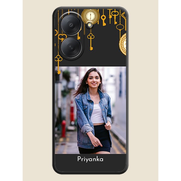 Decorative Design with Text On Space Black Custom Soft Matte Mobile Back Cover - Xiaomi Redmi A7 Decorative Design with Text On Space Black Custom Soft Matte Mobile Back Cover - Xiaomi Redmi A7
