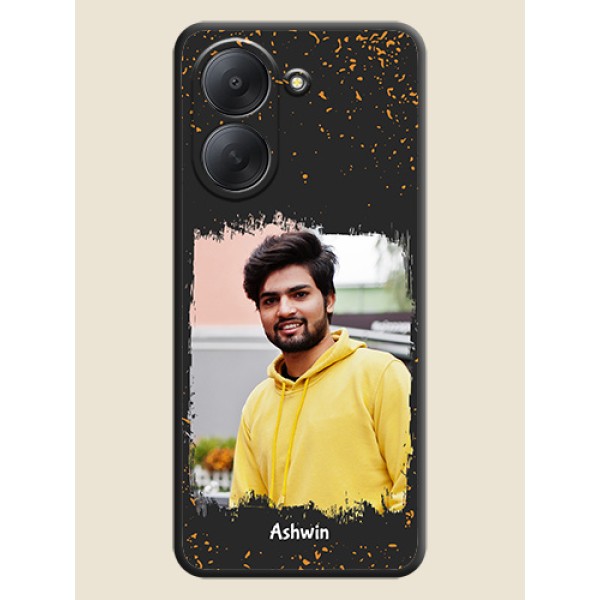 Spray Free Design on Photo On Space Black Custom Soft Matte Mobile Back Cover - Xiaomi Redmi A7 Spray Free Design on Photo On Space Black Custom Soft Matte Mobile Back Cover - Xiaomi Redmi A7